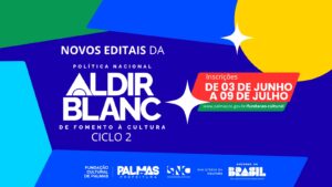 Prefeitura de Palmas abre inscrições para editais culturais com 80 vagas e recursos de R$ 2,6 milhões nesta quarta-feira, 3
