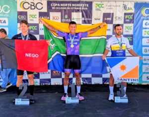 Wanderson Oliveira Sá, de Palmas, conquista 3º lugar na prova Contra-Relógio da Copa Norte Nordeste de Ciclismo