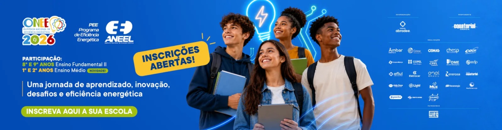 Olimpíada de Eficiência Energética já reúne mais de 3 mil estudantes tocantinenses; veja como participar