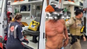 Mulher é esfaqueada no rosto, fica em estado grave e homem é preso por tentativa de feminicídio em Araguaína