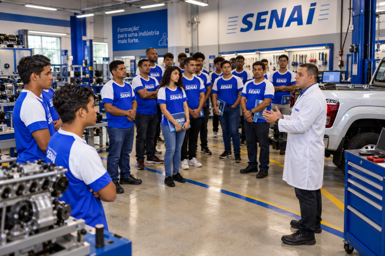 SENAI oferece 1.560 vagas em cursos técnicos no TO e permite obter certificados antes da conclusão; 930 vagas são gratuitas